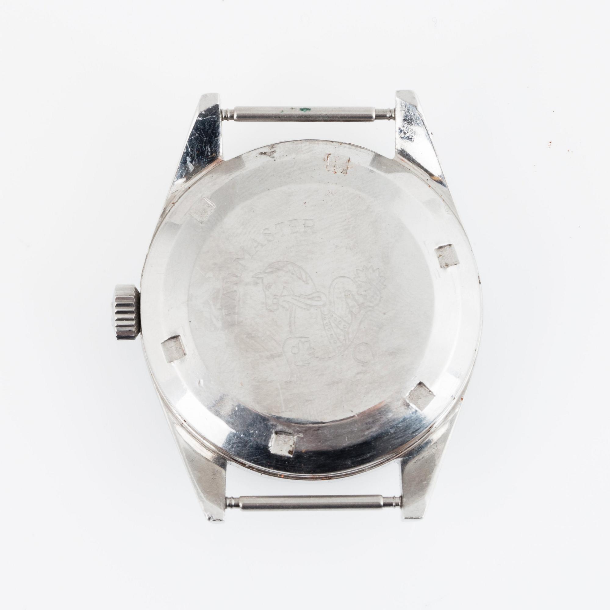 Omega, Railmaster, "Broad Arrow hands".