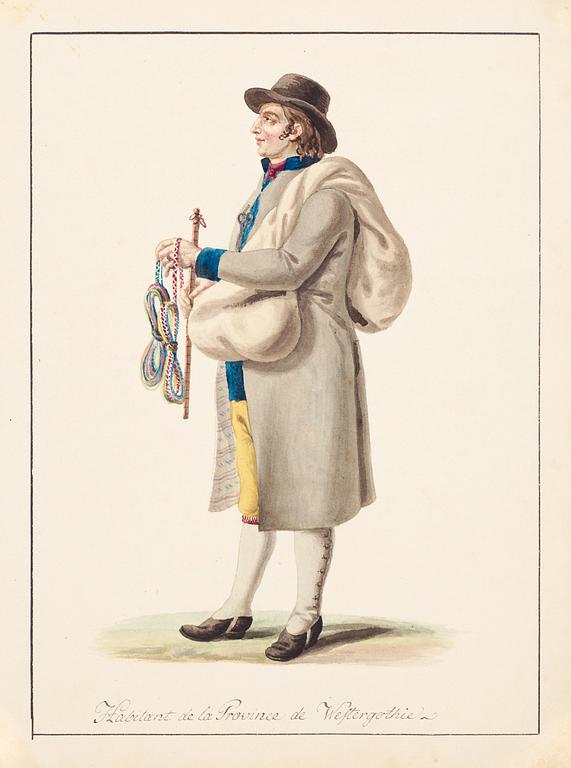 Carl Wilhelm Swedman, "Habtant de la Province de Wettergothie".