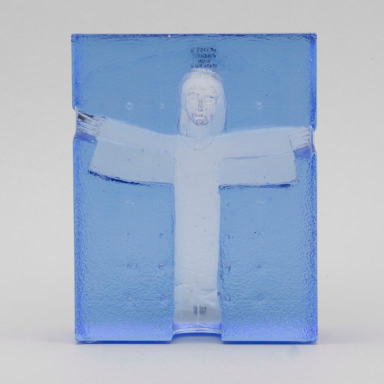 SKULPTUR, glas, Bertil Vallien, Kosta Boda.
