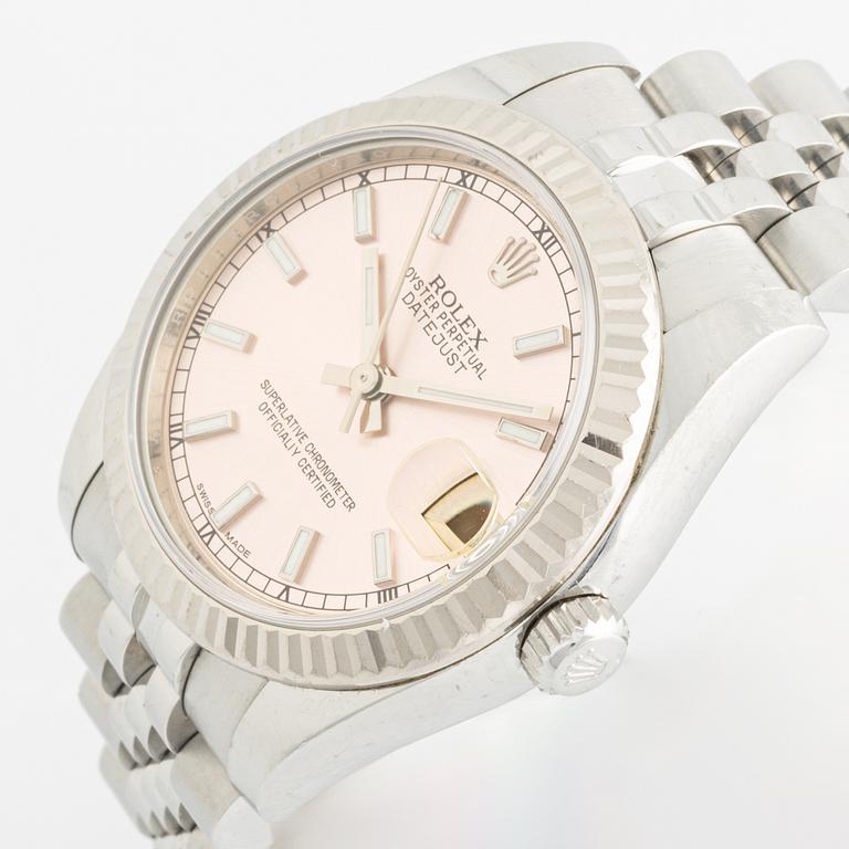 Rolex, Oyster Perpetual, Datejust 31, wristwatch, 31 mm.