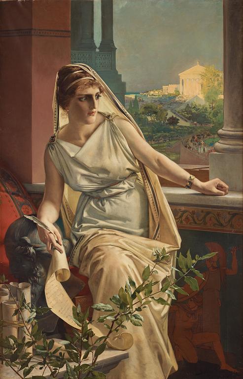 Julius Kronberg, "Hypatia".