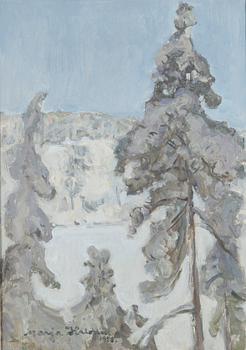 Marja Halonen, Talvimaisema.