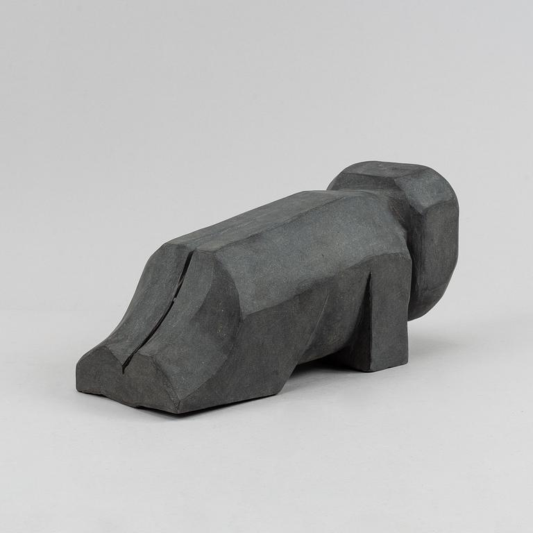 Bengt Malmquist, skulptur, diabas.