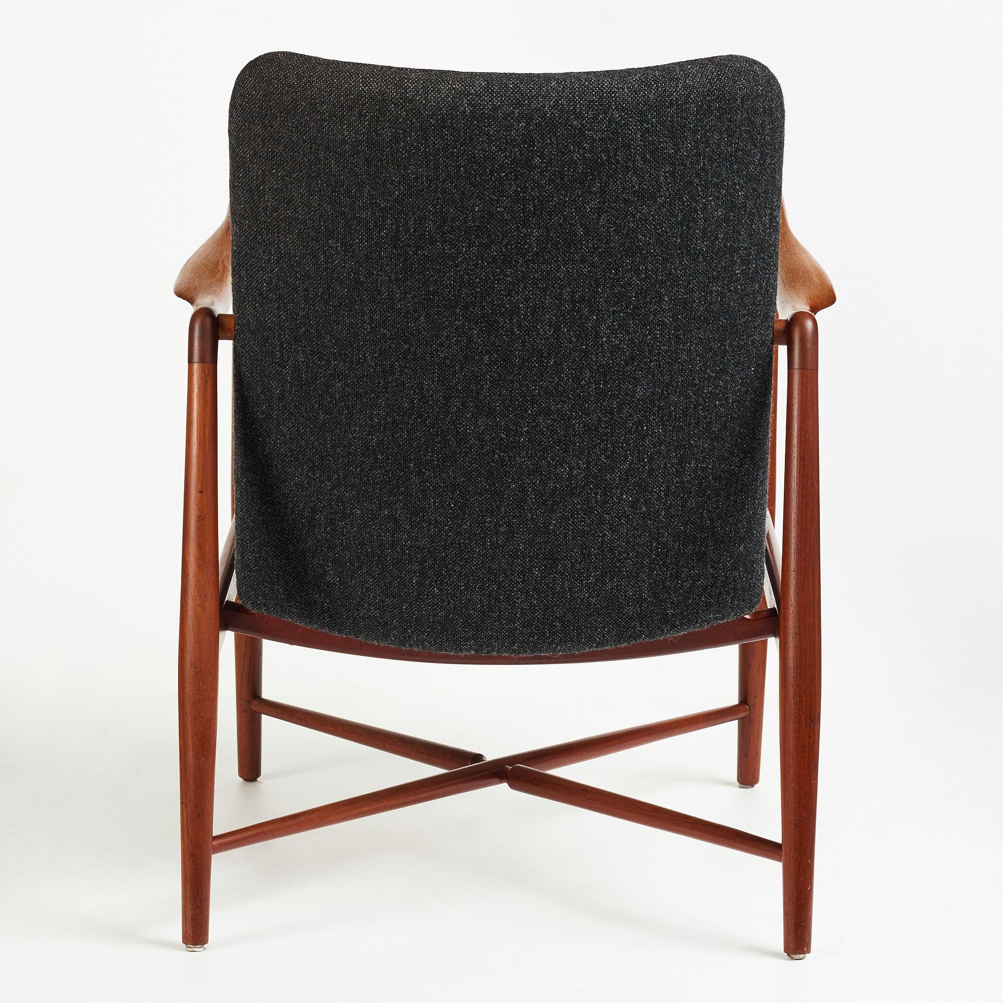 Finn Juhl, a "Bo59" teak easy chair, Bovirke Denmark, 1950-60's.