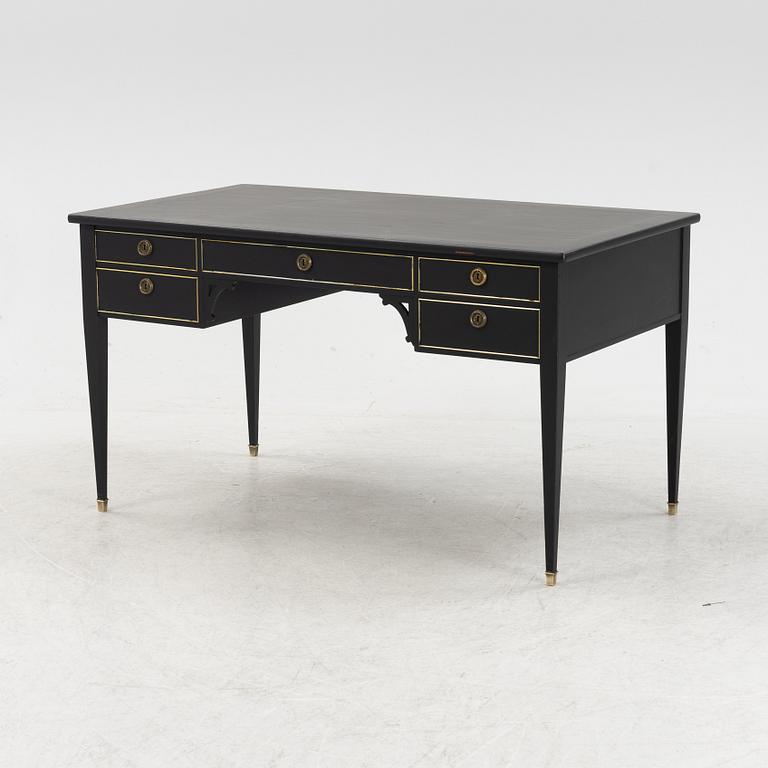 A painted desk, mid 20th Century.