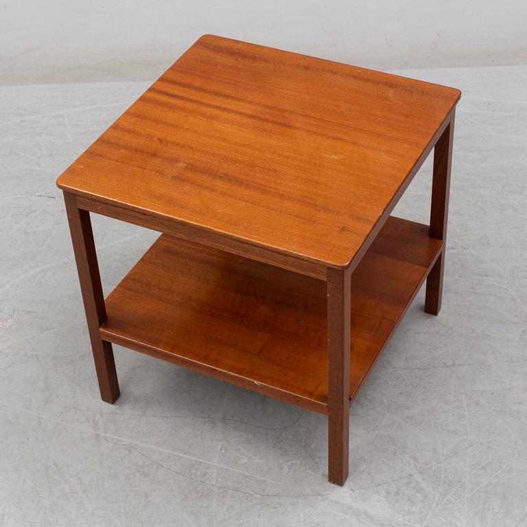 KAARE KLINT, A second half of the 20th  Century mahogany side table, Rud Rasmussens snickerier Copenhagen.