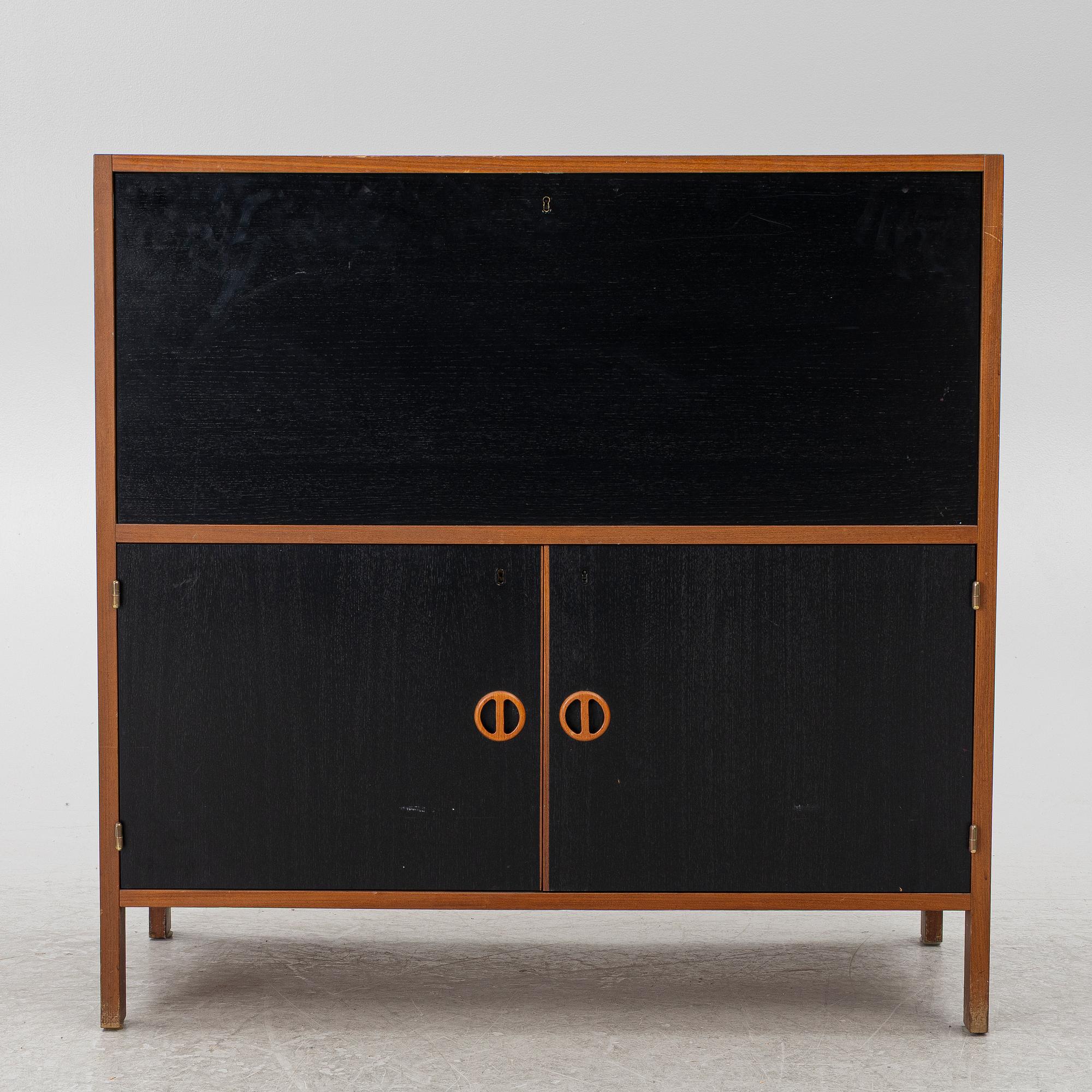 Bar cabinet, second half of the 20th century.