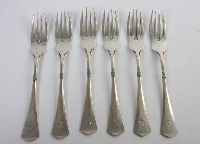 BESTICK, 18 st, silver, 1902-1932.