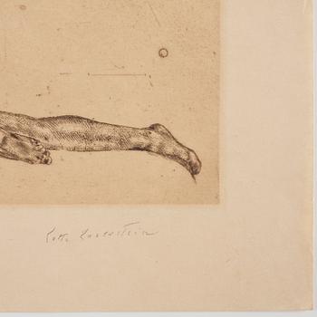 Lotte Laserstein, Nude resting.