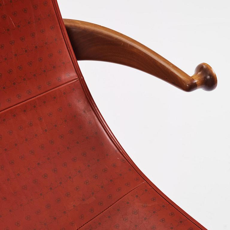 Gunnar Asplund, a rare "Senna" chair, Cassina, Italy, ca 1983.