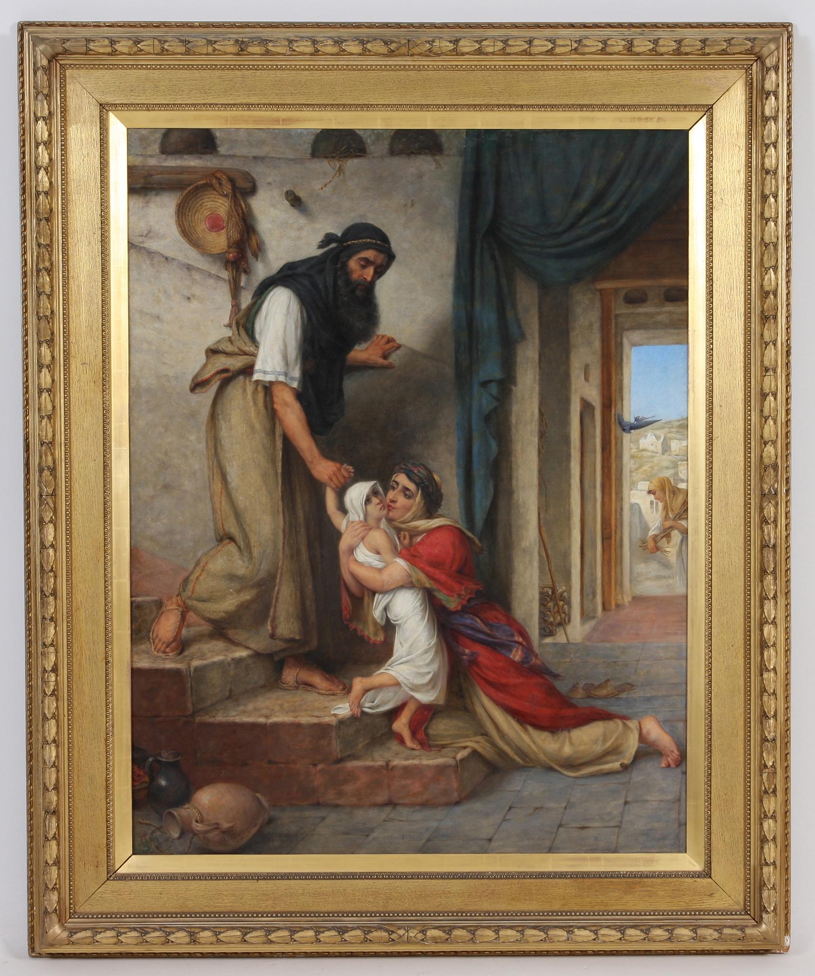 WILLIAM GALE, olja på duk, monogramsignerad WG.