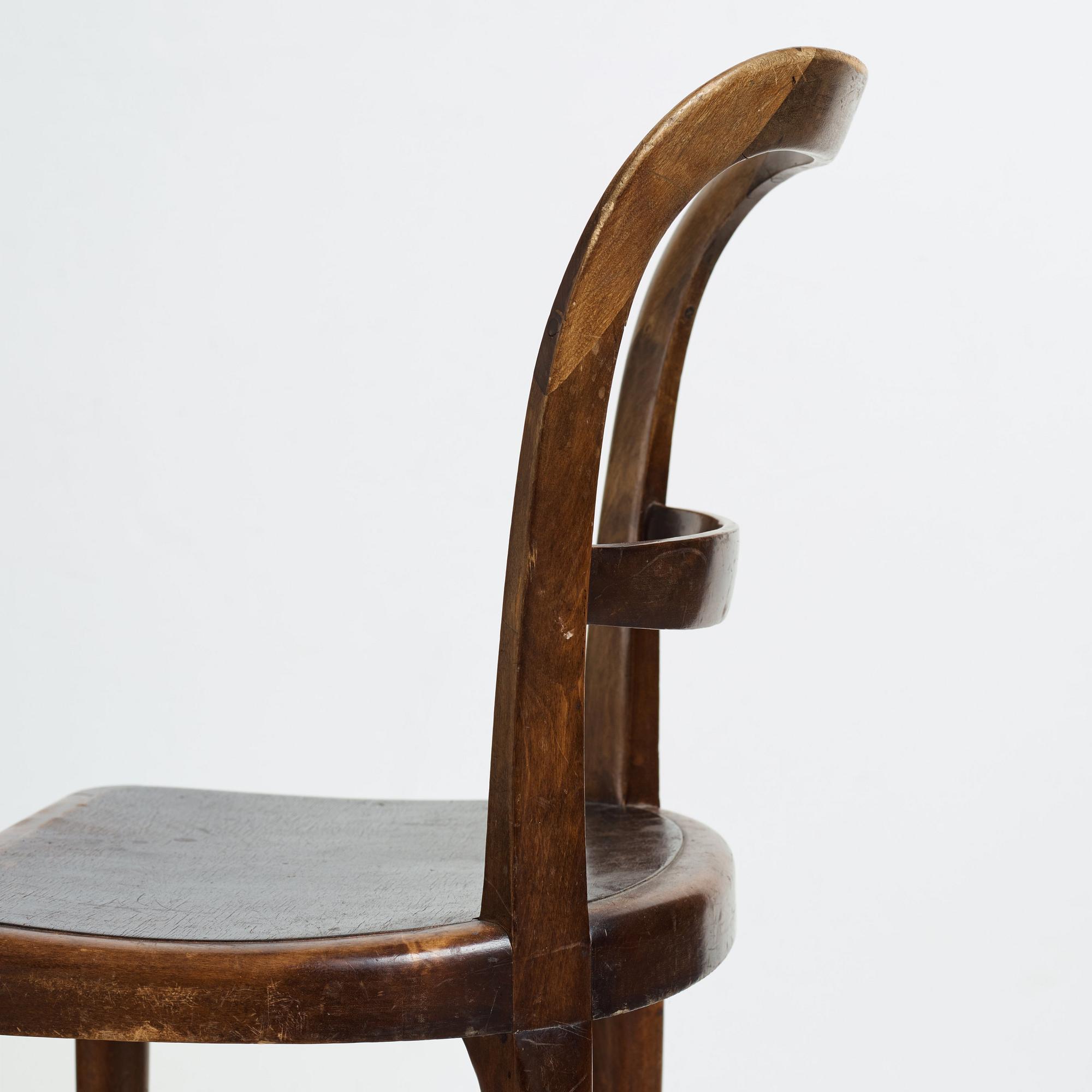Carl Malmsten, four Swedish Grace chairs for the Stockholm Concert Hall, Nordiska Kompaniet, Sweden 1926.