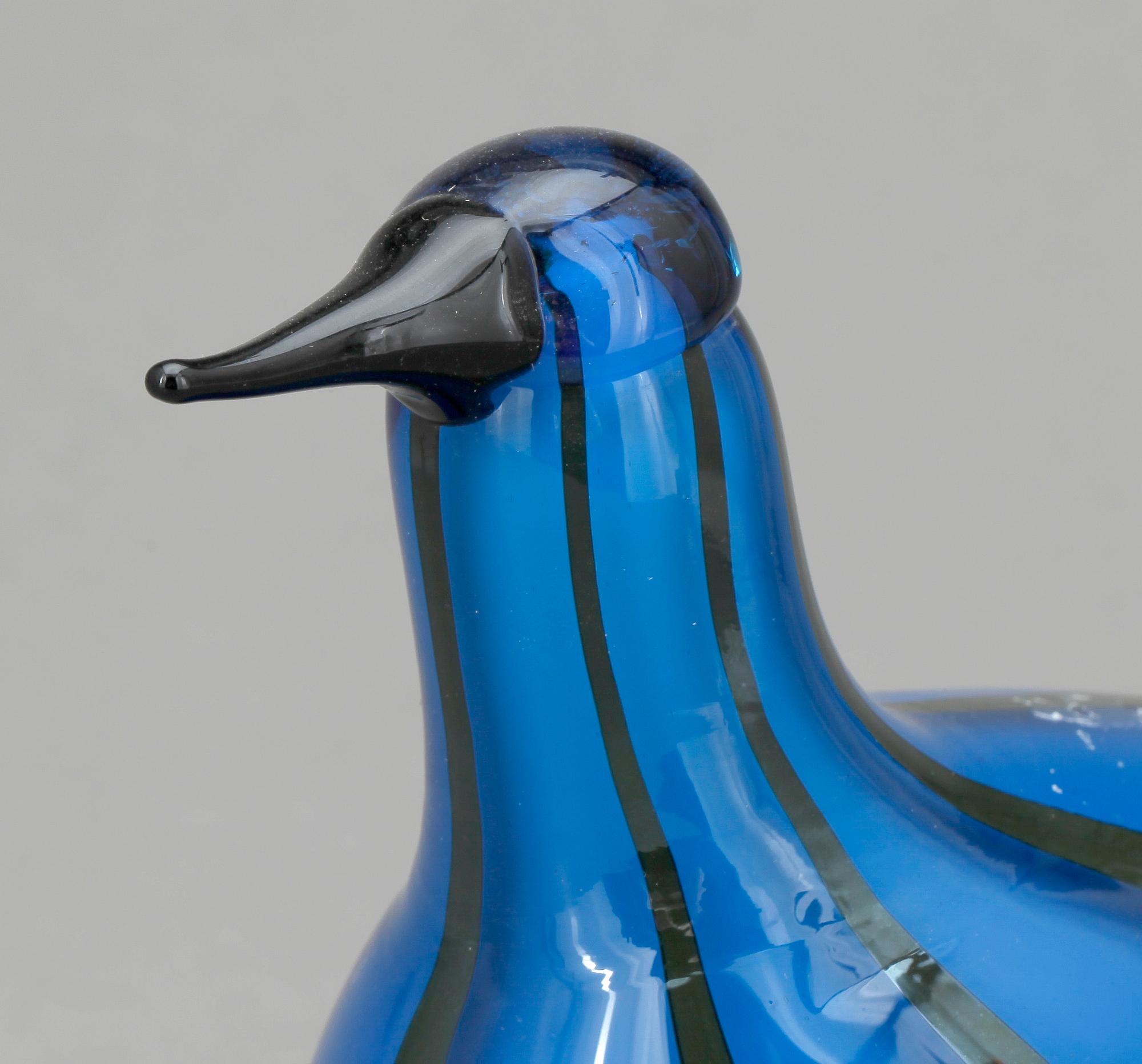 FIGURIN, glas, Oiva Toikka, Nuutajärvi.
