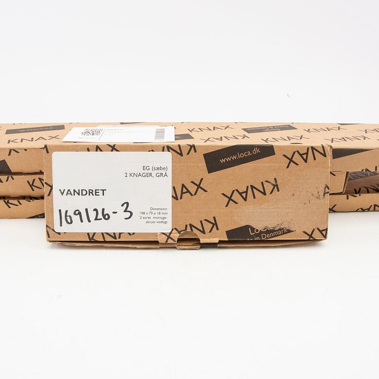 Knopplister 4 st "Vandret", Knax Danmark 2020-tal.