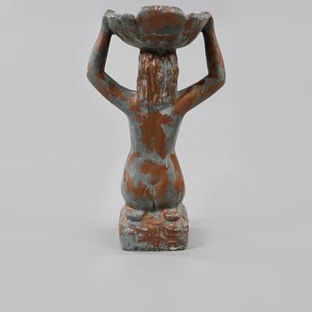 FONTÄNSKULPTUR, målad stenmassa, 1900-talets andra hälft.