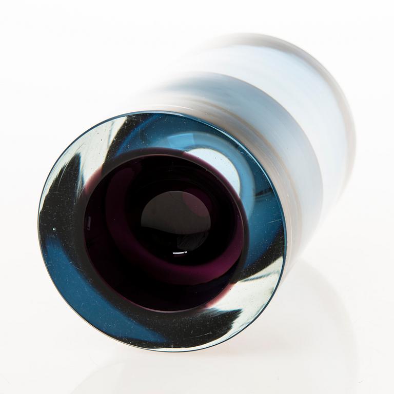 TAPIO WIRKKALA, A 'Double-Headed' glass vase signed Tapio Wirkkala 3894.