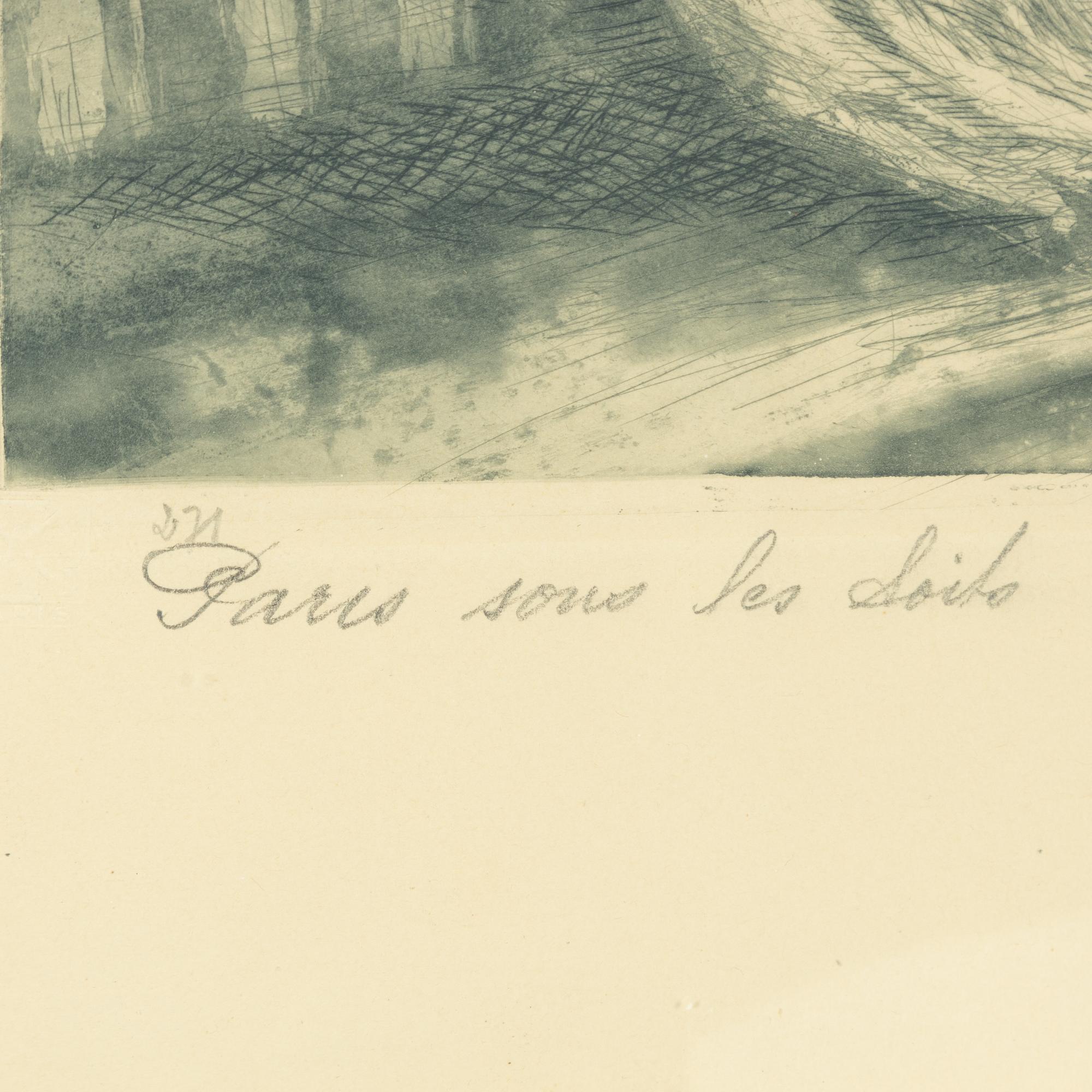 Louis Icart, "Paris sous les toits".