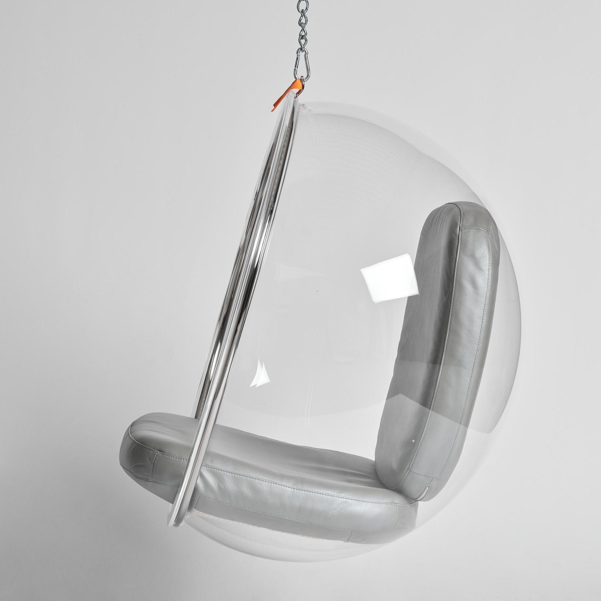 Eero Aarnio, hängfåtölj, "Bubble Chair", Adelta, Finland.