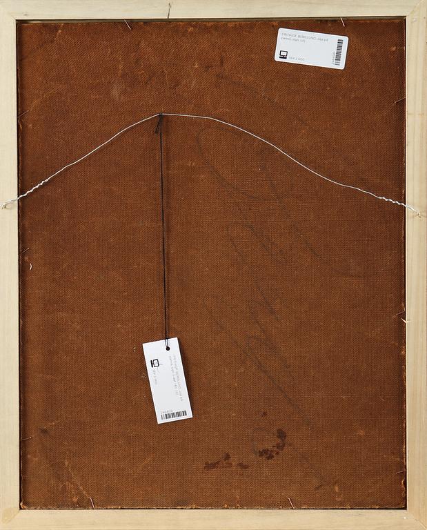 FRITHIOF BERGLUND, olja på pannå, sign o dat -40.