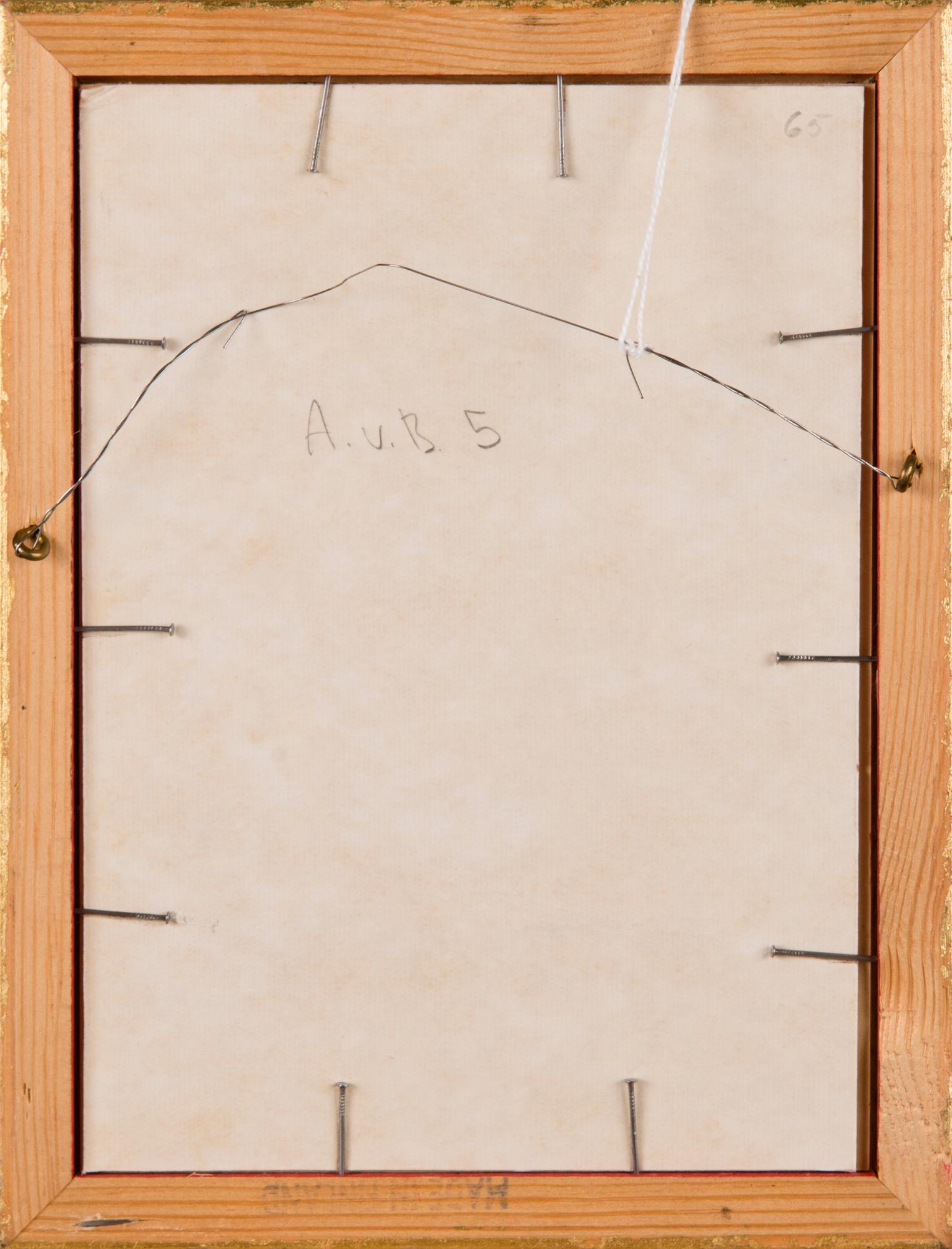 ADOLF VON BECKER, drawing, dated 9/sept 83.