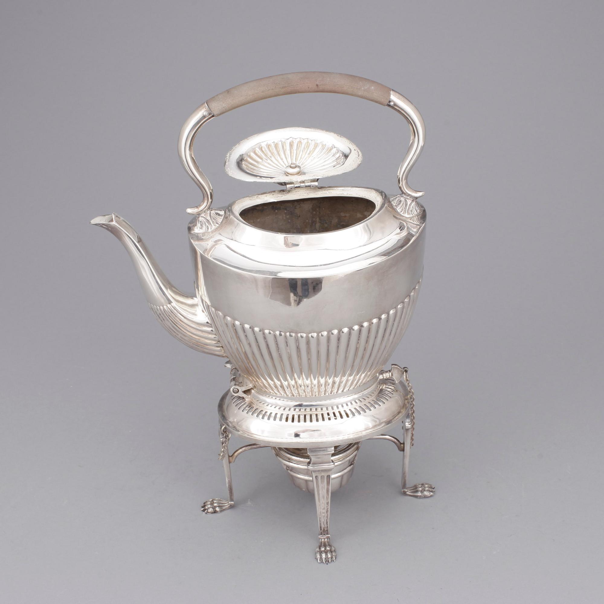 TEKÖK, nysilver, troligen England 1910-20-tal.