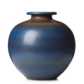 54. Berndt Friberg, a large stoneware  vase, Gustavsberg studio, Sweden 1965.