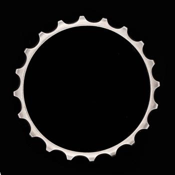 ARMRING, sterlingsilver, Georg Jensen Köpenhamn 1945-77, modell 160. Vikt 71 gr.