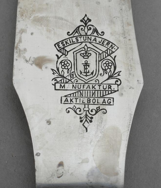 TRANSCHERBESTICK, ett par, Bernt Erlandsson, Kristianstad 1912. Tot ca 276 gram.