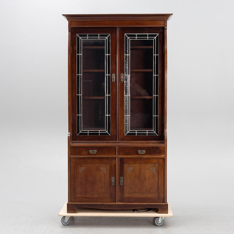 A Jugend book cabinet, early 20th century.