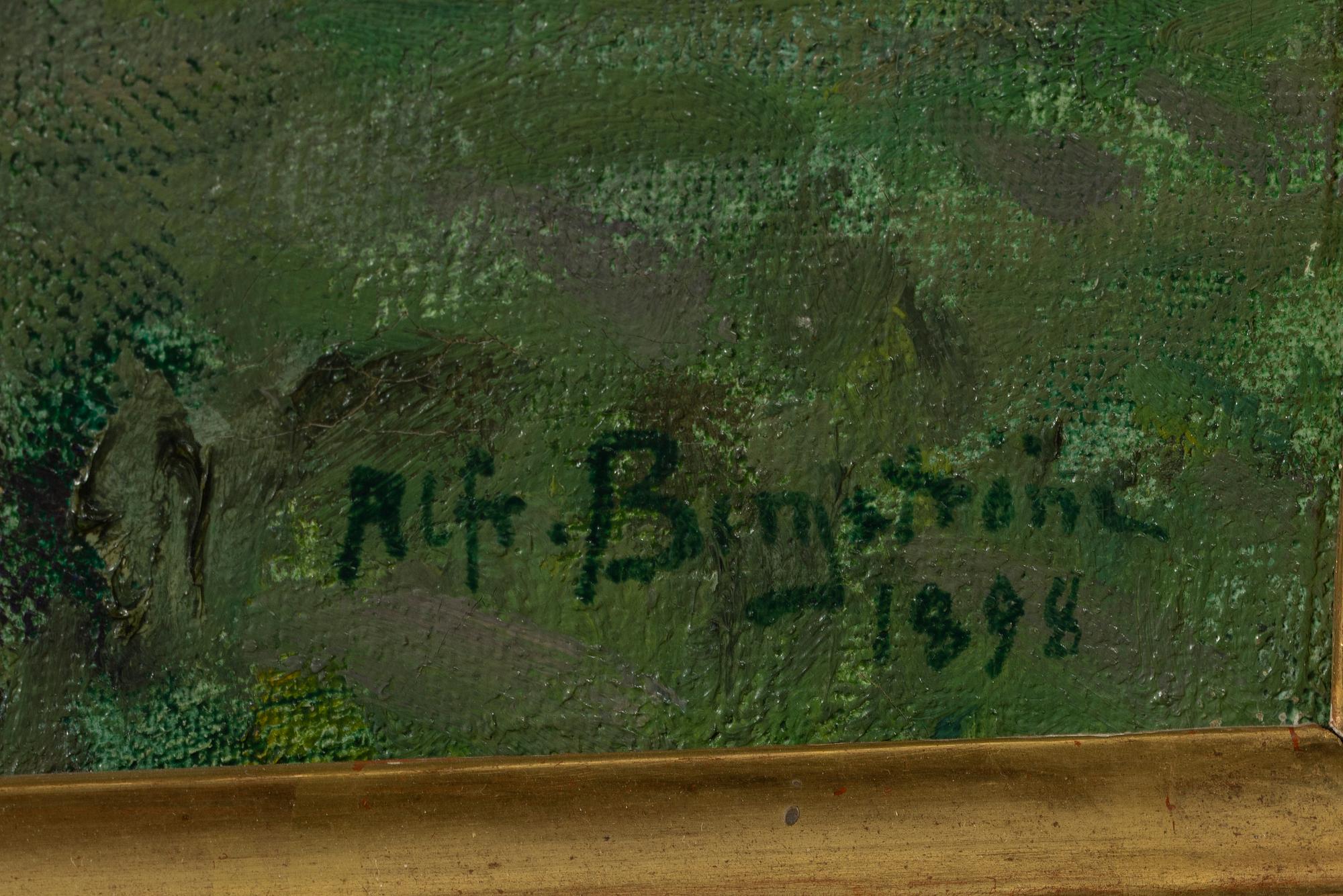Alfred Bergström, "Afton".