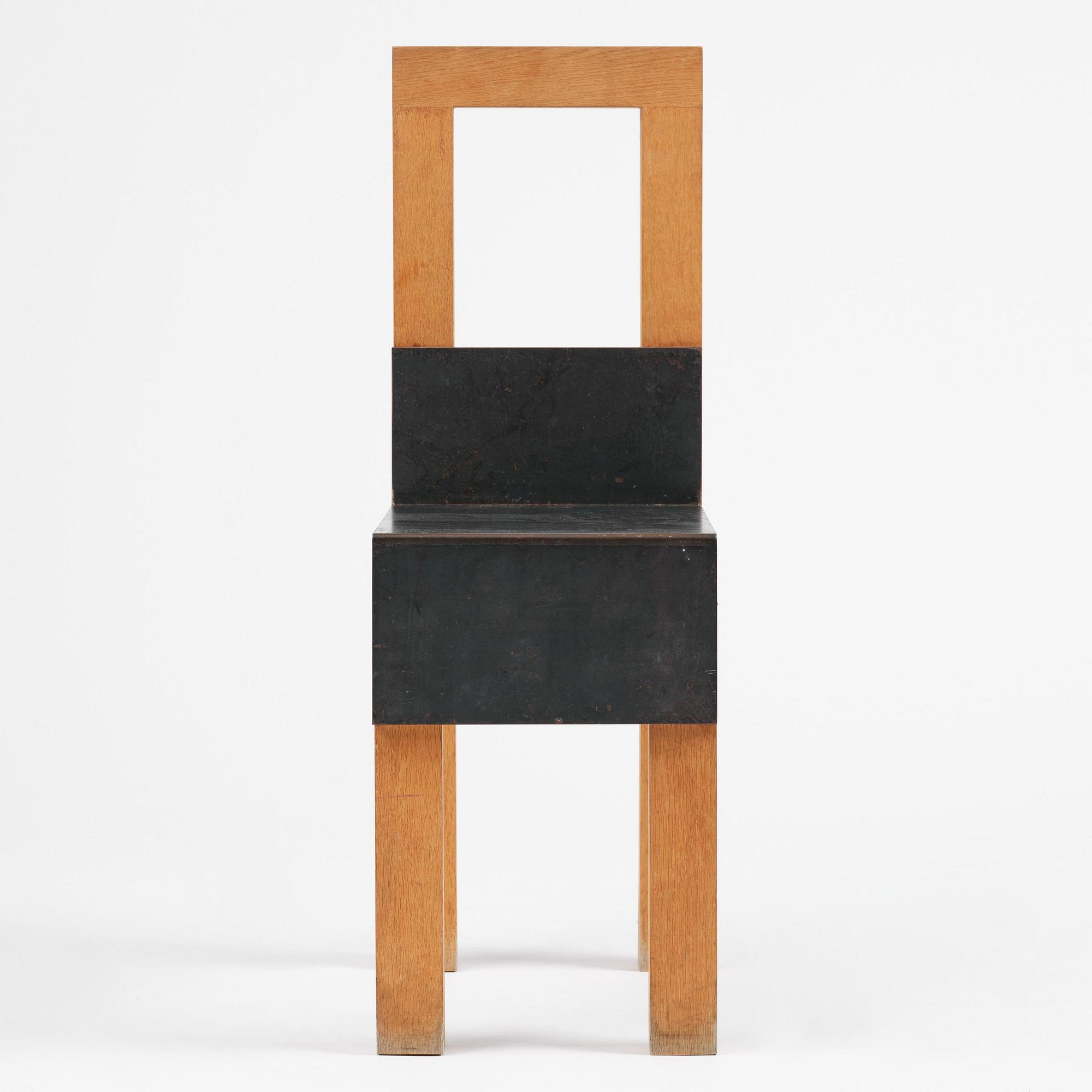 Jonas Bohlin, stol, "Sto", ed. 68/70, Jonas Bohlin Design AB, Stockholm, efter 1990.