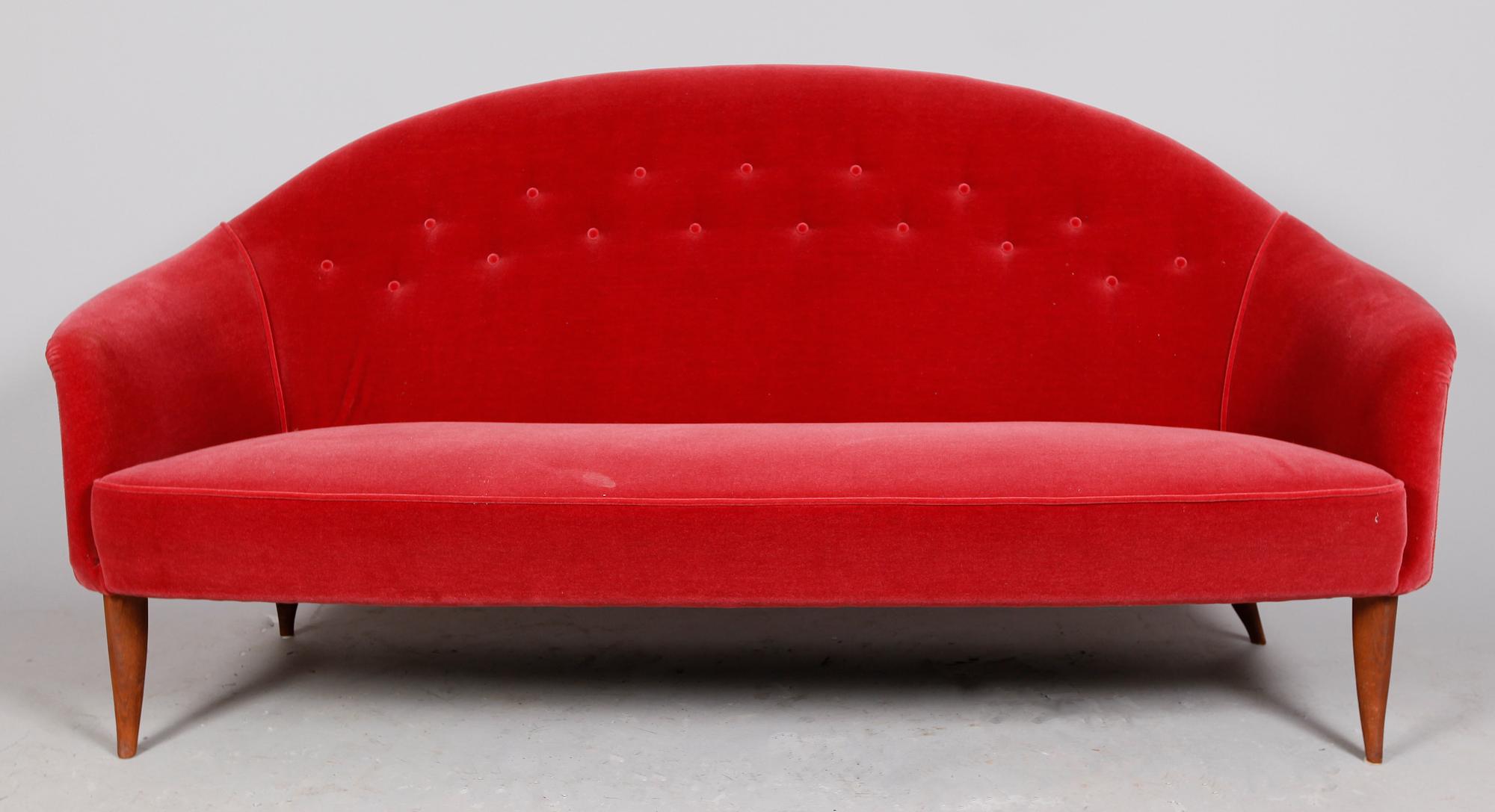 SOFFA, "Lilla paradiset", Kerstin Hörlin-Holmquist, ur NK:s Triva serie "Paradiset", formgiven 1958.
