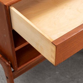 A pair of teak 1960s bedside tables, Vamo Möbelfabrik, Sonderborg, Denmark.