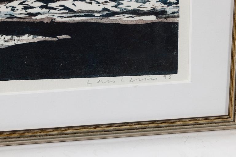 Lars Lerin, From Lofoten.