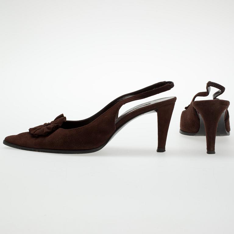 SKOR, slingback, Sergio Rossi.