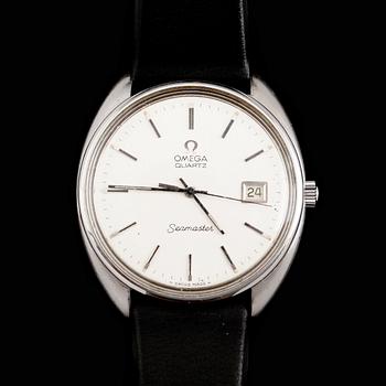 ARMBANDSUR, stål, Omega , Seamaster, Quartz, 1900-talets andra hälft.
