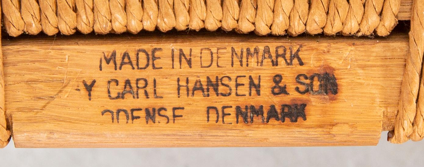 Hans J Wegner, chair, "Y-chair", Carl Hansen & Søn, Denmark.