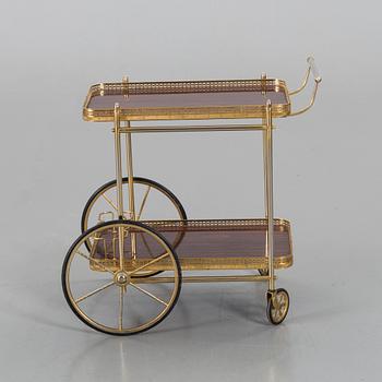 A COCKTAIL TROLLEY.