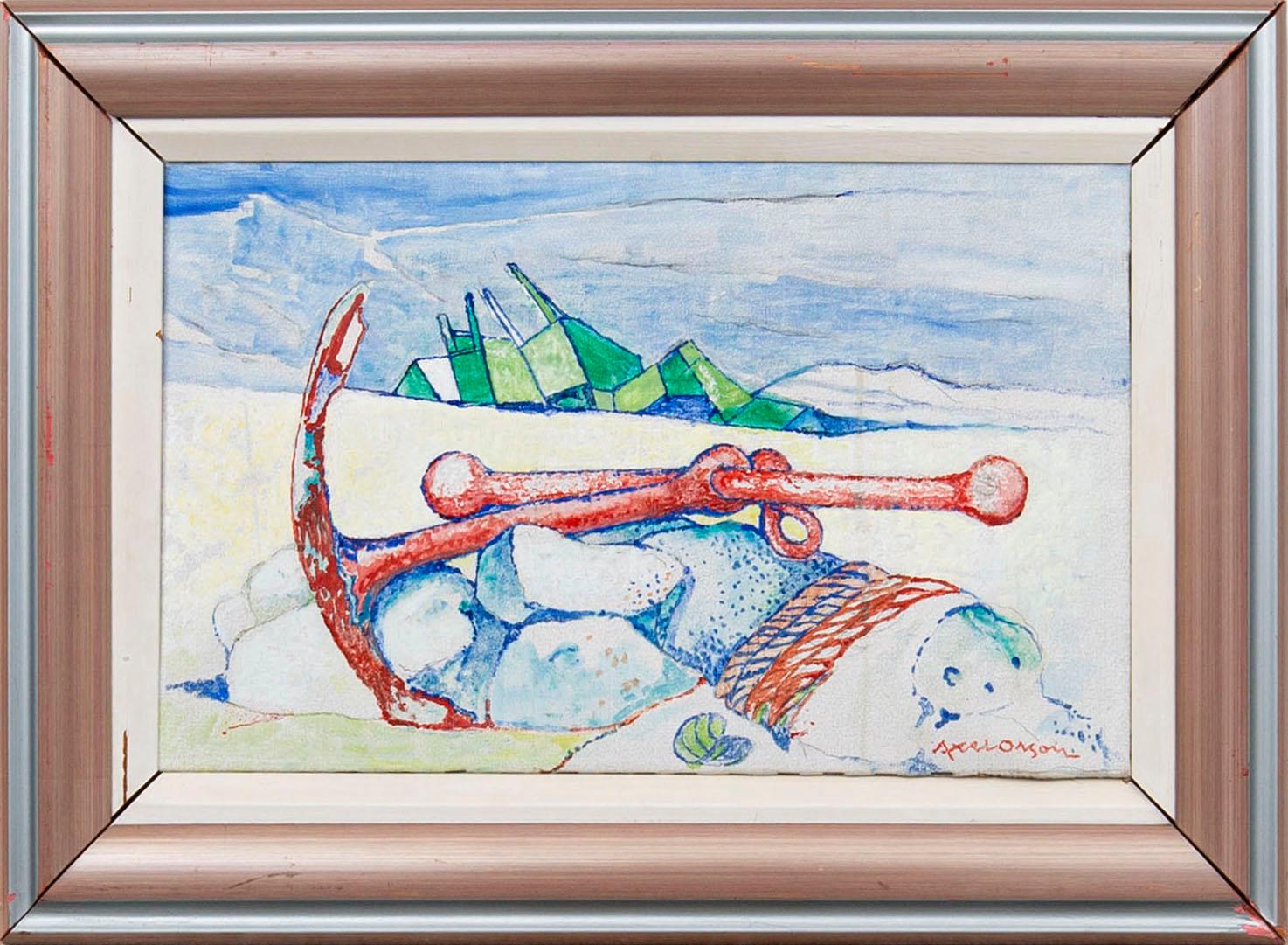 Axel Olson, "Ankaret" translates to "The Anchor" in English.