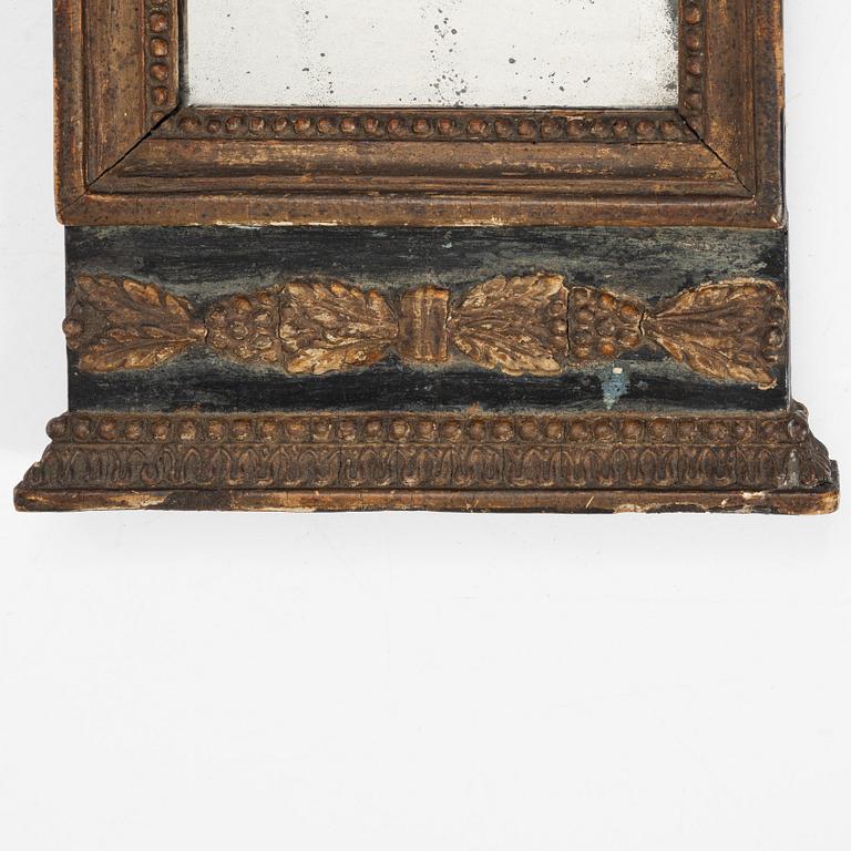 Mirror, Late Gustavian, first half of the 19th century.
