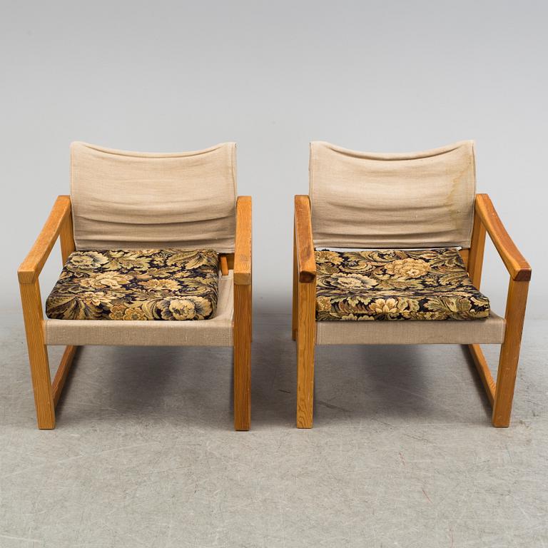 KARIN MOBRING, fåtöljer, ett par, "Diana", IKEA, 1900-talets andra hälft.