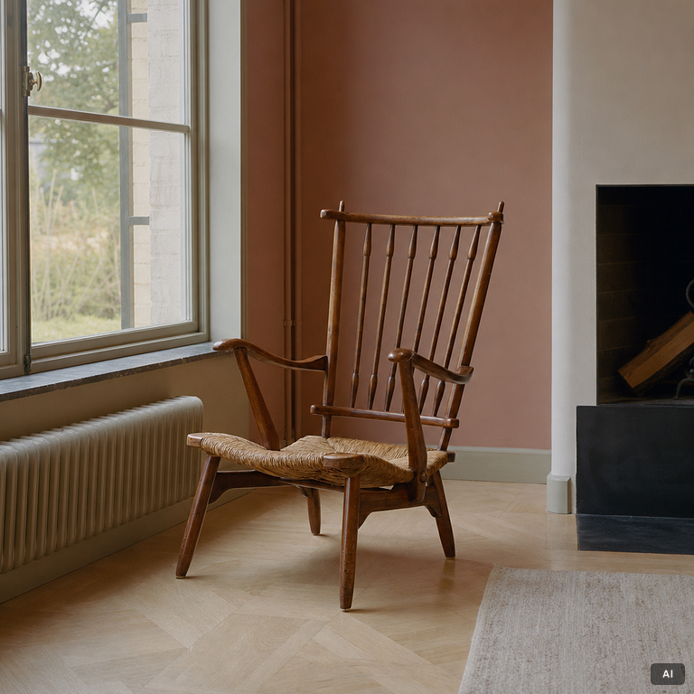Armchair, De Ster Gelderland, Germany, mid-20th century.