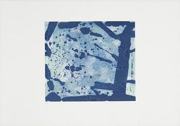 Sam Francis, etching & aquatint in colours, 1973, signed 24/43.