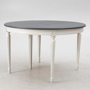 Matsalsgrupp, 13 delar, gustaviansk stil, 1900-talets andra hälft.