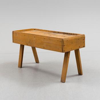 a cobblers table from the 19th century.