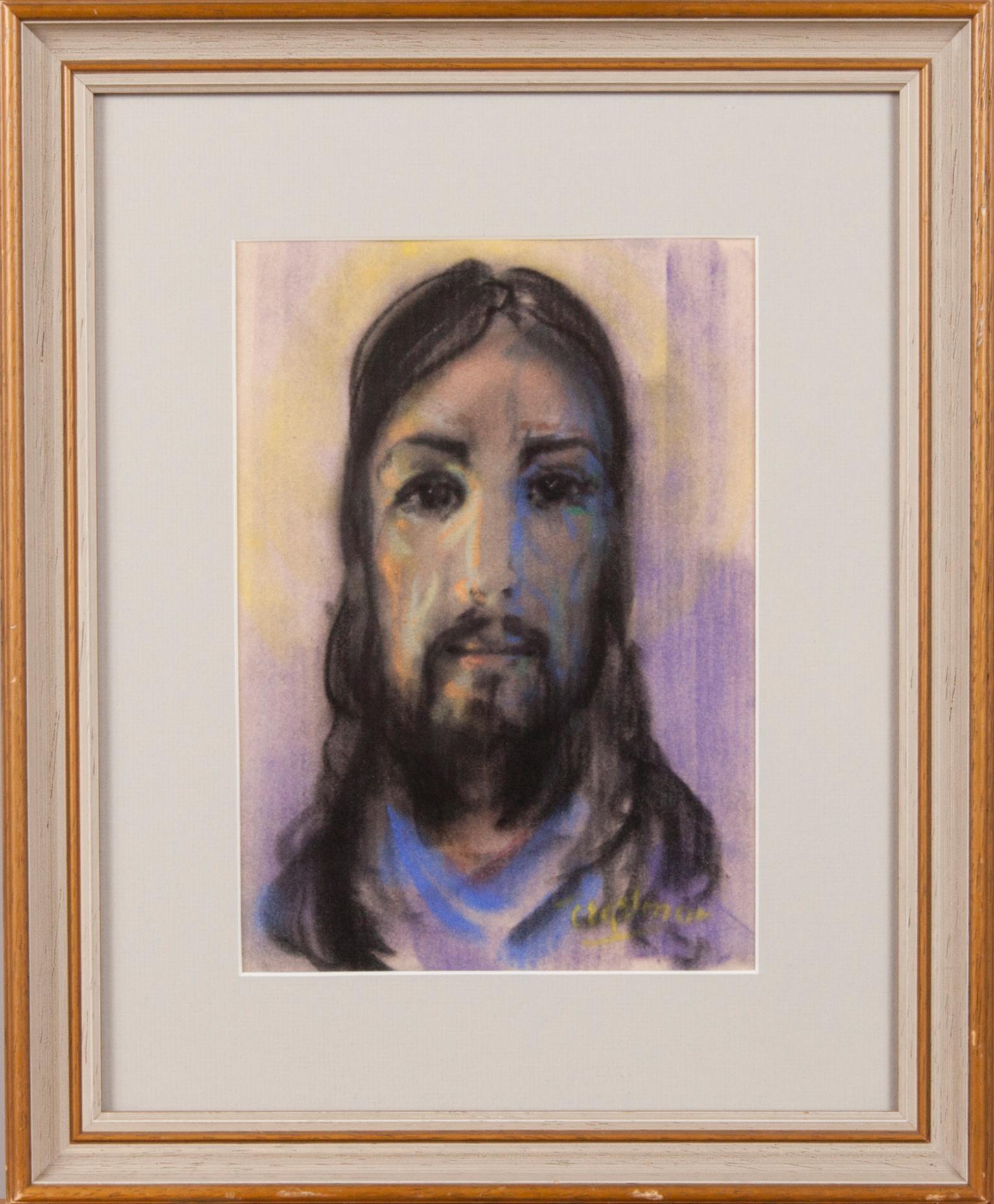 ARNE TEGELMAN, pastel drawing, signed.