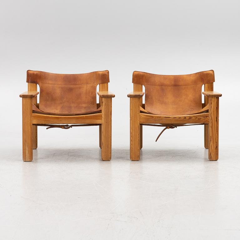 Karin Mobring, armchairs, a pair, "Natura", Ikea 1970s.