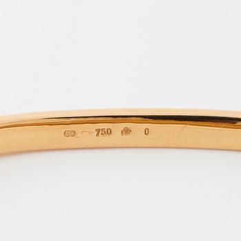 ARMRING, med åttkantslipade diamanter.