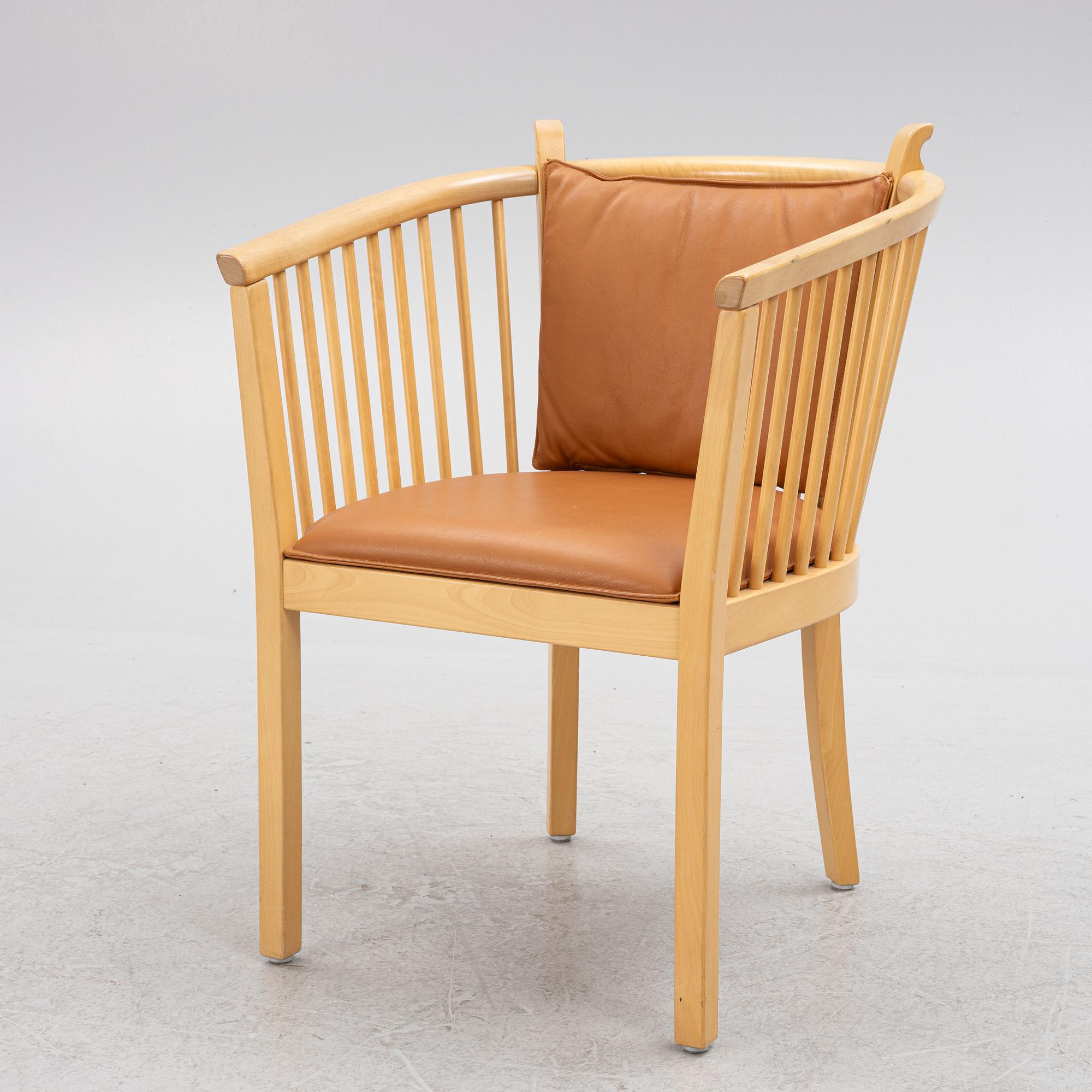 Karin Mobring & Tomas Jelinek karmstol "Stockholm" IKEA sent 1900-tal.