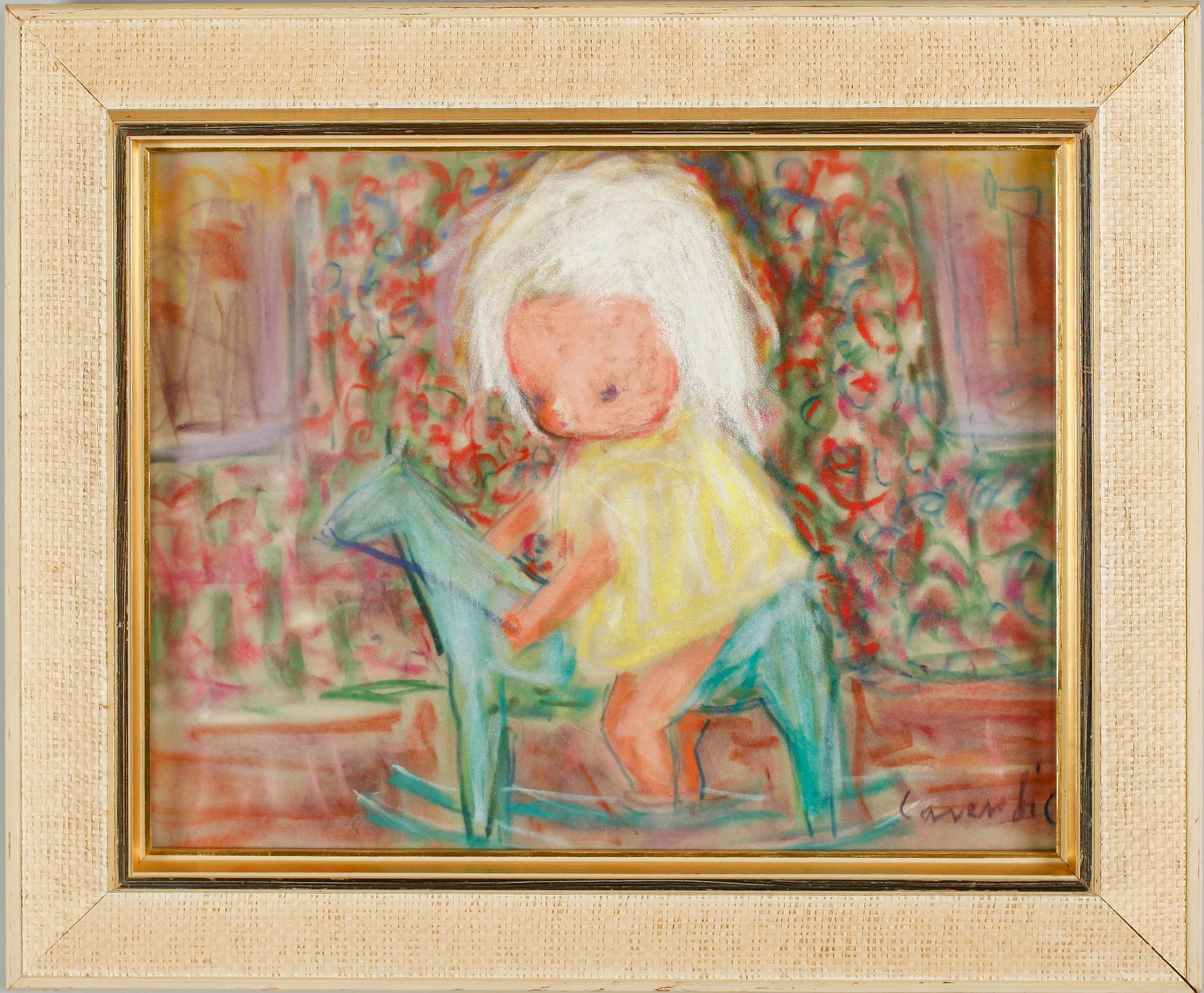 KURT CARENDI, pastell, sign.